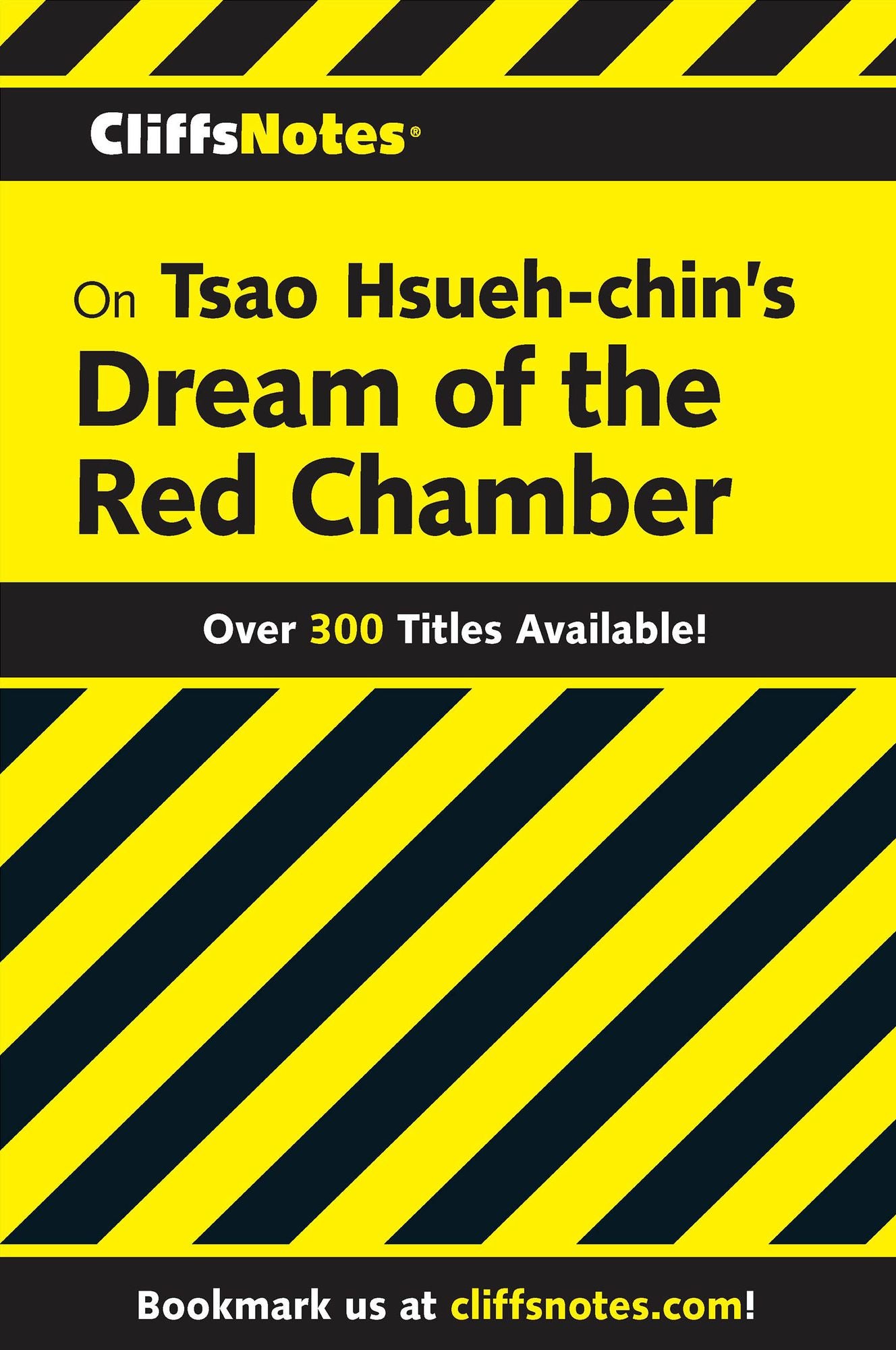 CliffsNotes on Hsueh-chin's Dream of the Red Chamber