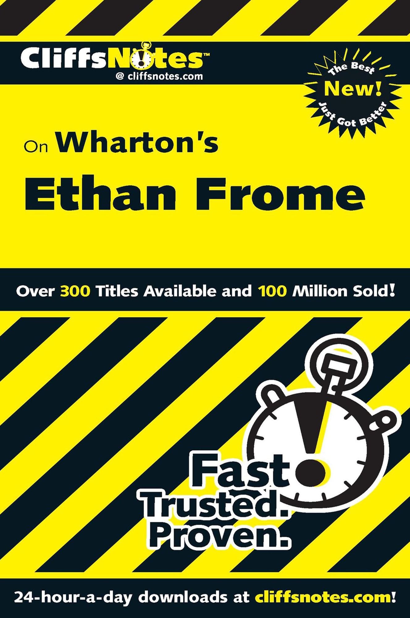 CliffsNotes on Wharton's Ethan Frome
