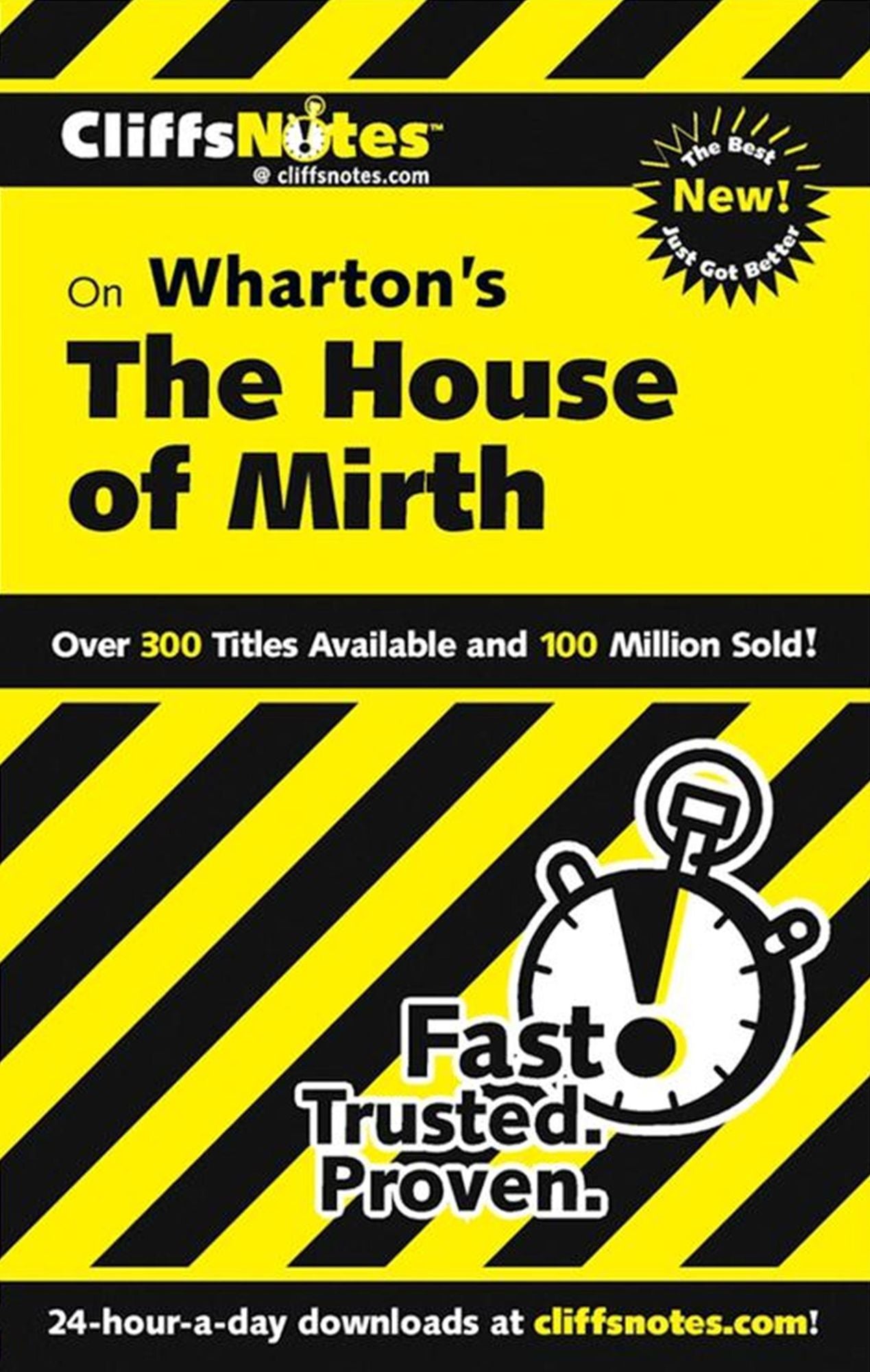 CliffsNotes on Wharton's The House of Mirth