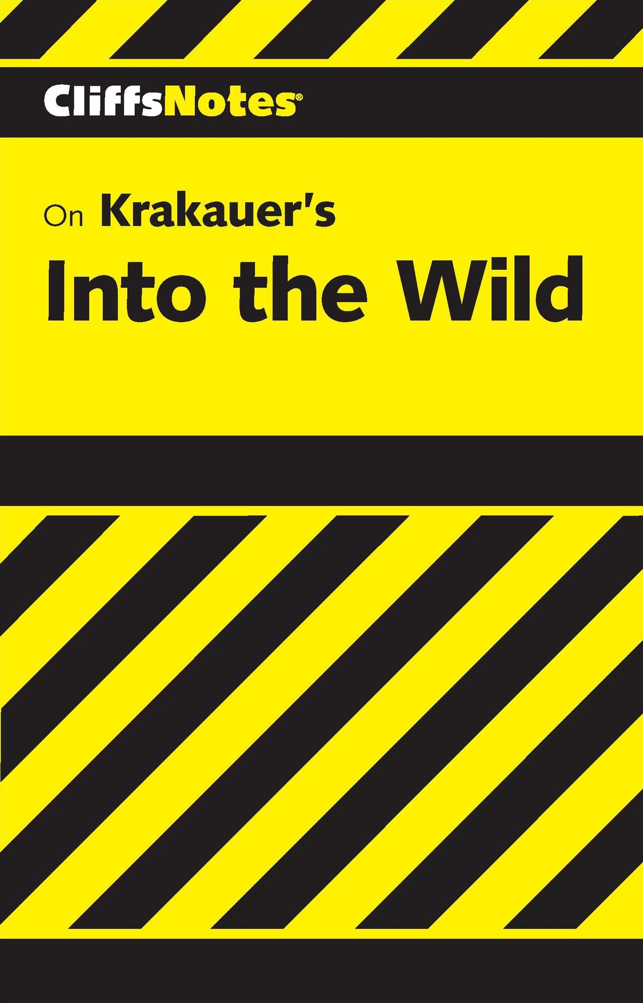 CliffsNotes on Krakauer's Into the Wild