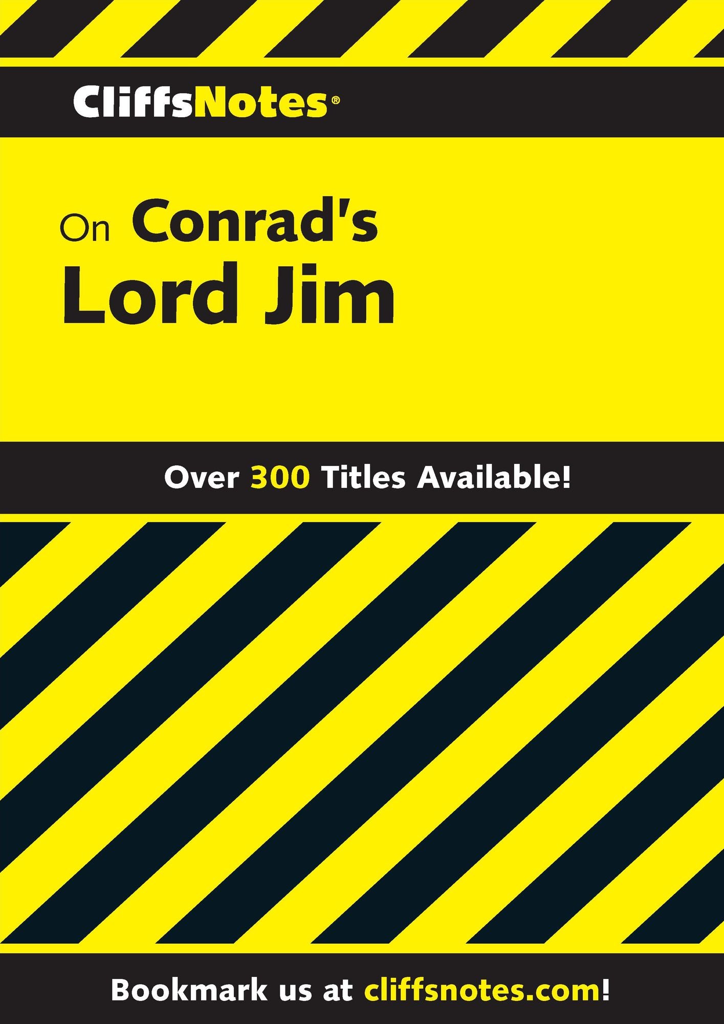 CliffsNotes on Conrad's Lord Jim