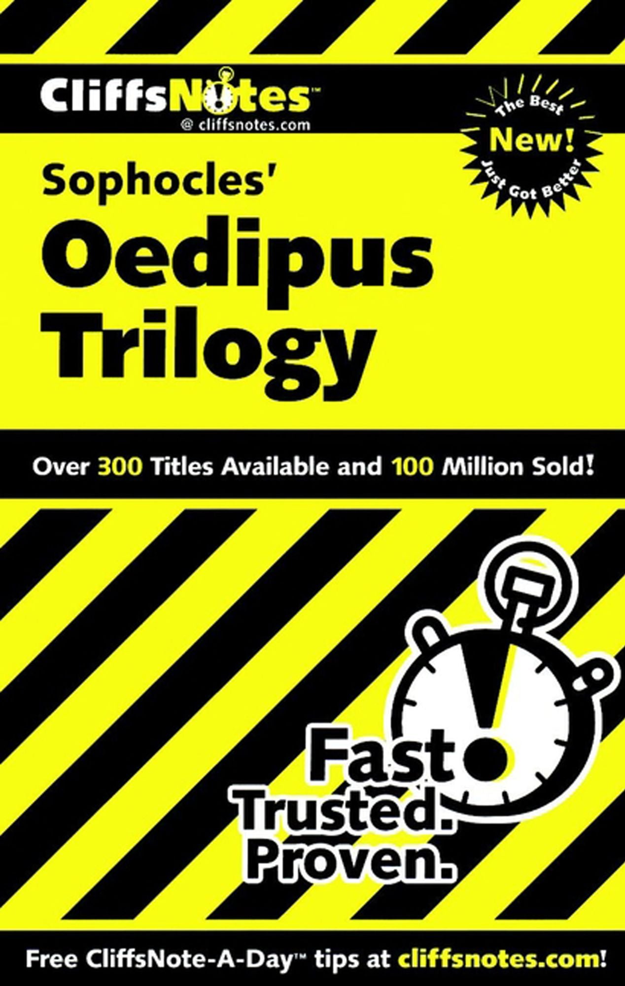 CliffsNotes on Sophocles' Oedipus Trilogy