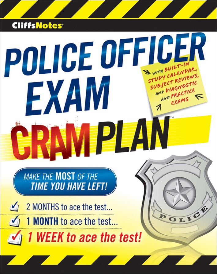 CliffsNotes Police Officer Exam Cram Plan
