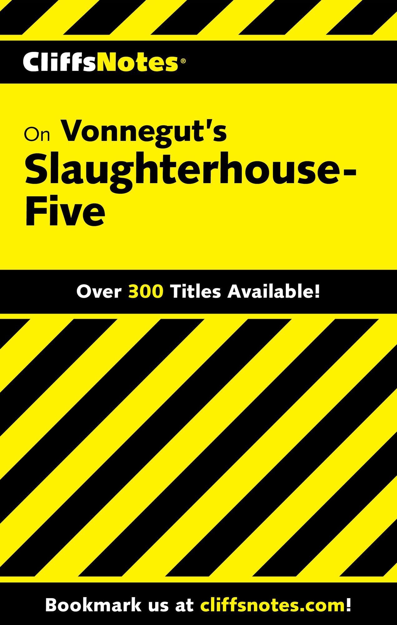 CliffsNotes on Vonnegut's Slaughterhouse-Five