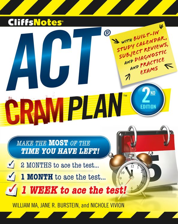 CliffsNotes ACT Cram Plan, 2nd Edition