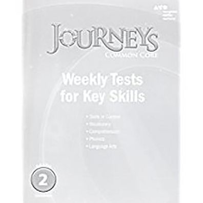 Journeys: Common Core Weekly Assessments Grade 2