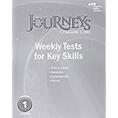 Journeys: Common Core Weekly Assessments Grade 1