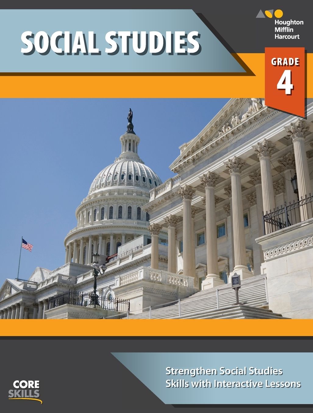 Houghton Mifflin Harcourt SV-9780544267626 Core Skills Social Studies Grade 4