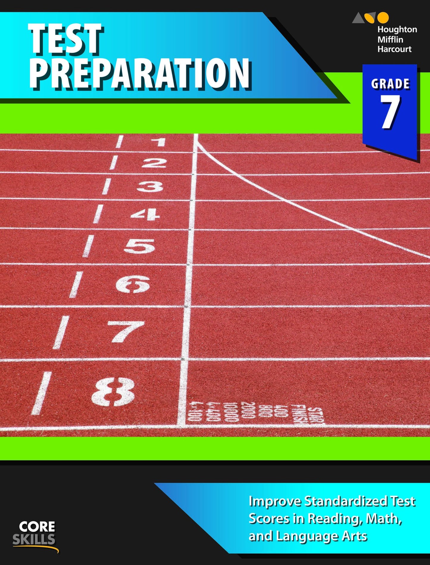 Steck-Vaughn Core Skills Test Preparation: Workbook Grade 7