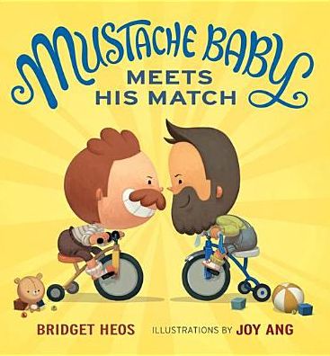 Mustache Baby Meets His Match