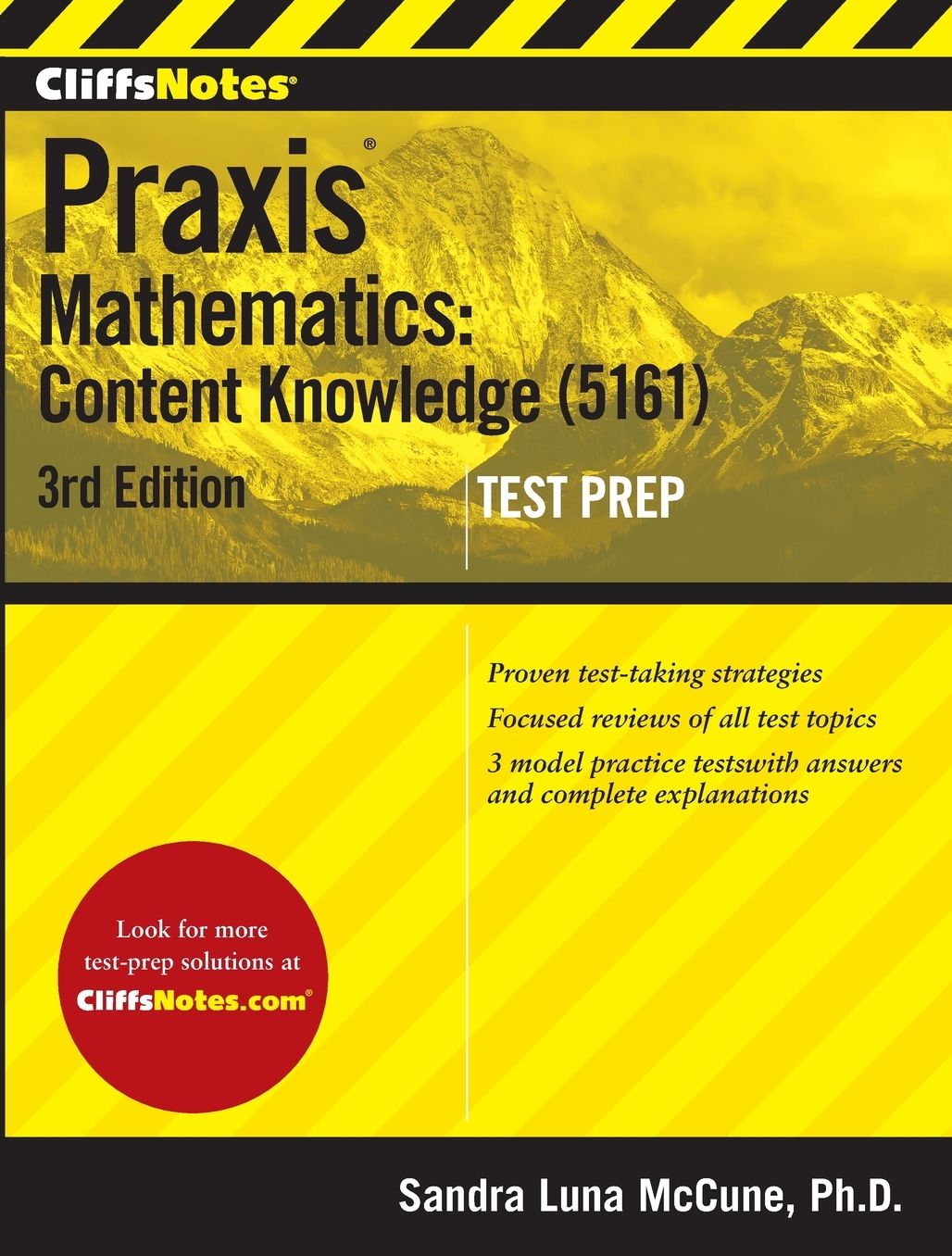 Cliffsnotes Praxis Mathematics: Content Knowledge (5161)
