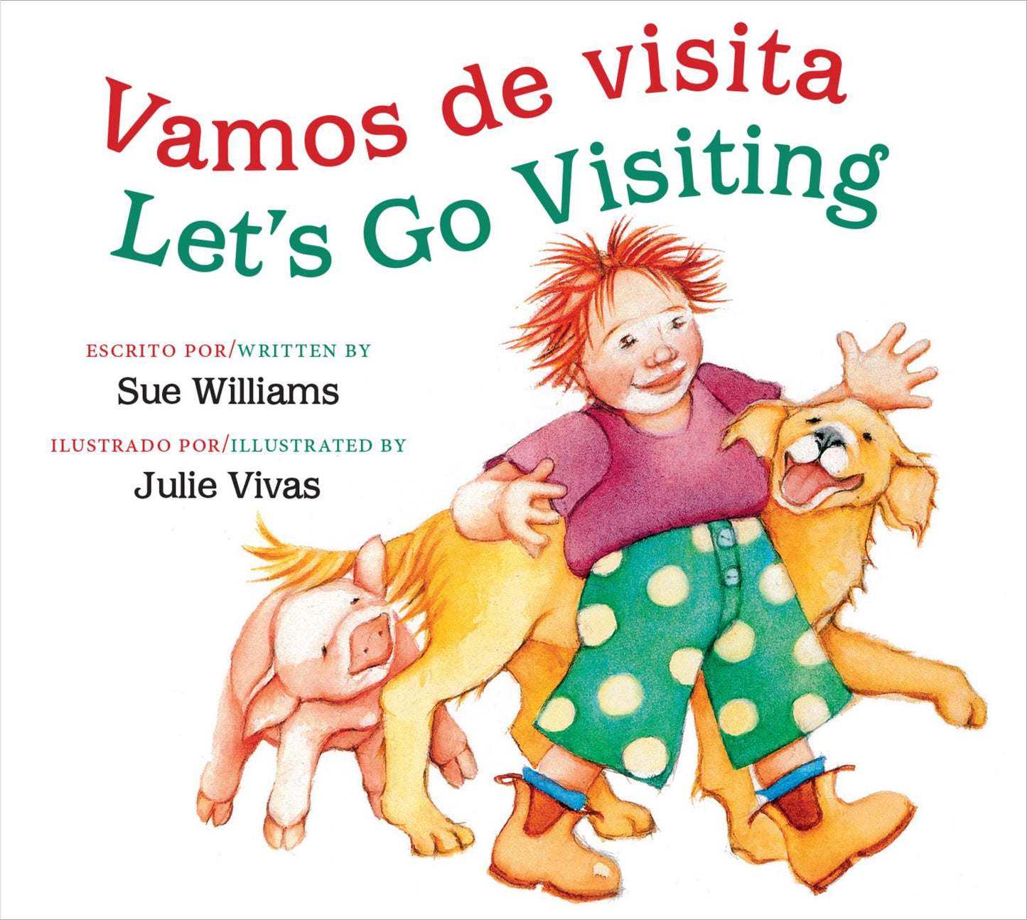Vamos de visita/Let's Go Visiting (bilingual board book)