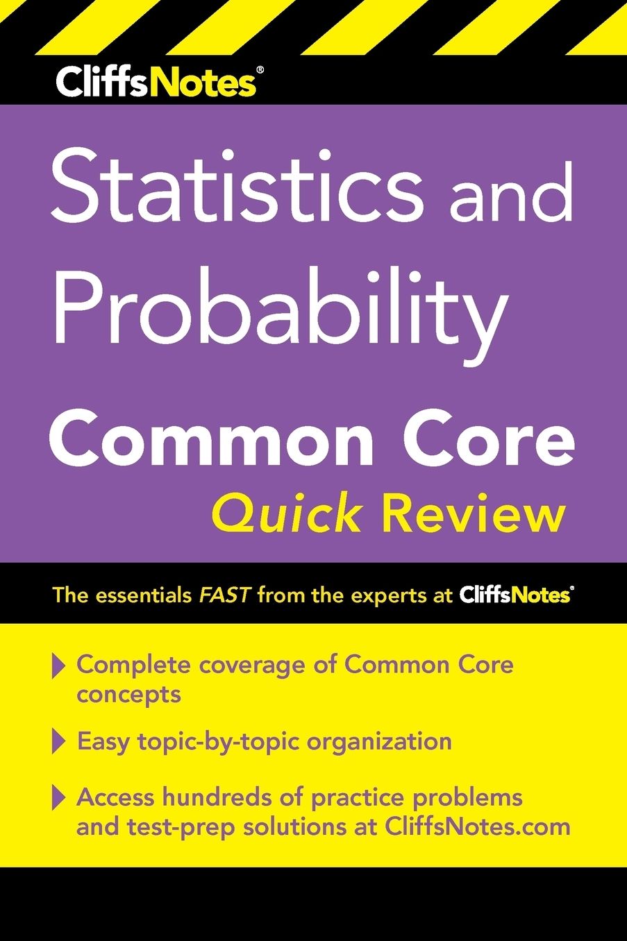 CliffsNotes Statistics and Probability Common Core Quick Review