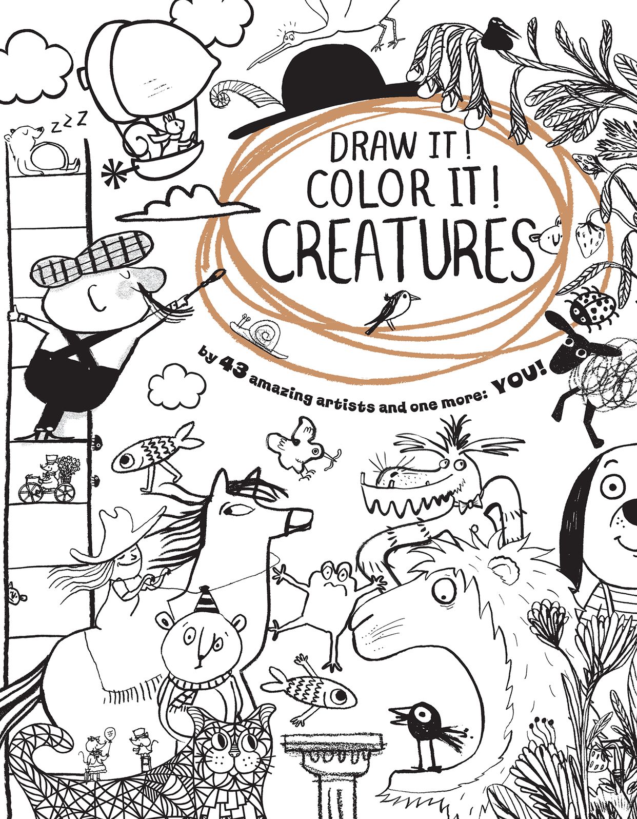Draw It! Color It! Creatures