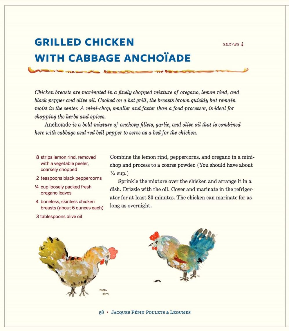 Jacques Pepin Poulets & Legumes: My Favorite Chicken & Vegetable Recipes