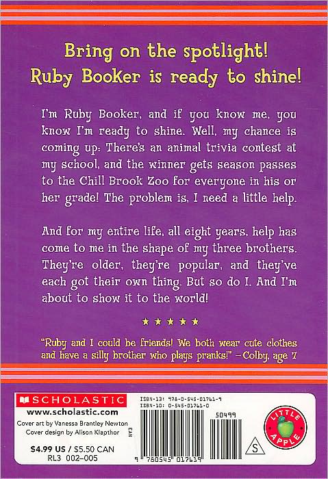 Ruby and the Booker Boys # 2: Trivia Queen, 3rd Grade Supreme
