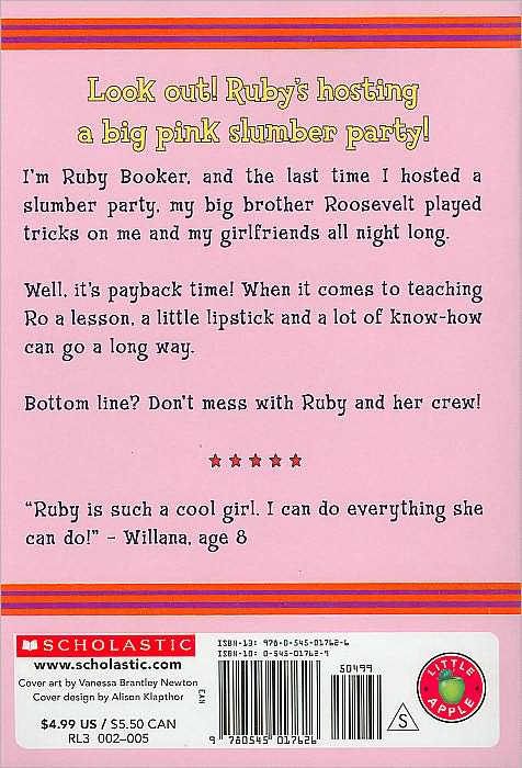 Slumber Party Payback (Ruby and the Booker Boys Series #3)
