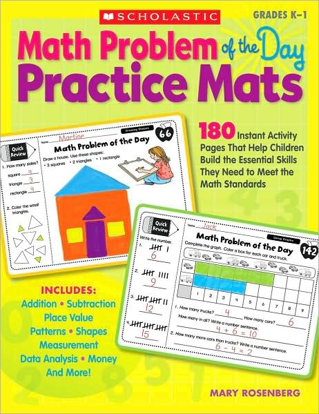 Math Problem of the Day Practice Mats: 180 Instant Activity Pages That Help Children Build the Essential Skills They Need to Meet the Math Standards