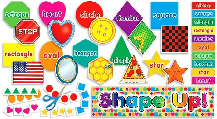 Shape Up! Mini Bulletin Board