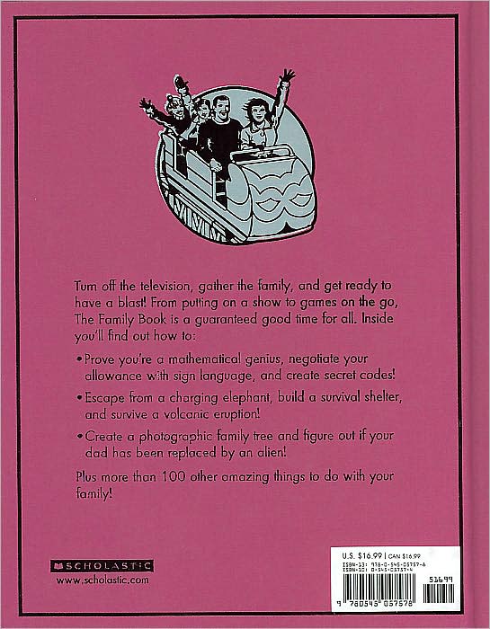 The Family Book: Amazing Things To Do Together (The Family Book Series)