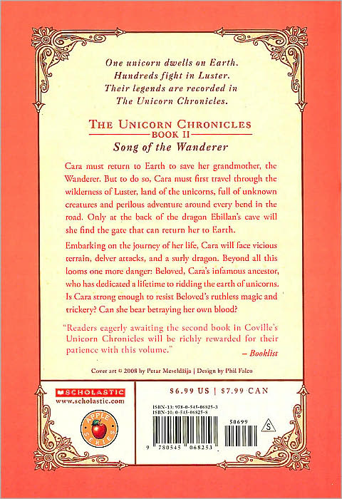 Song of the Wanderer (Unicorn Chronicles Series #2)