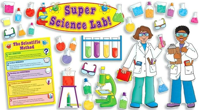 Super Science Lab Bulletin Board
