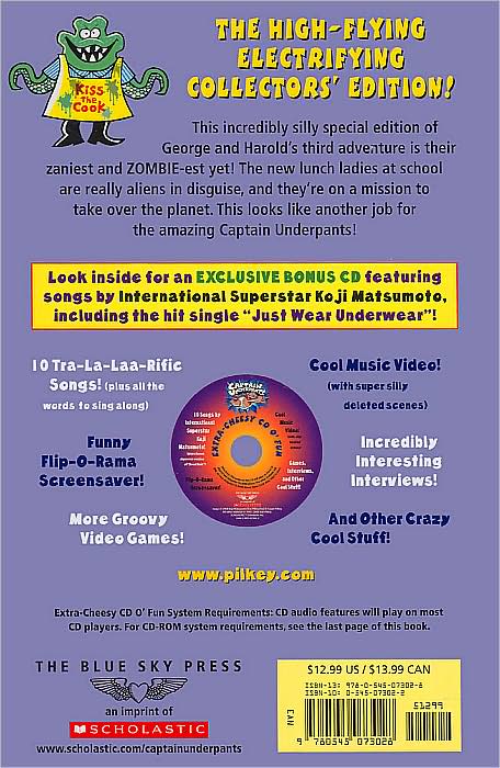 Captain Underpants and the Invasion of the Incredibly Naughty Cafeteria Ladies from Outer Space (Collectors' Edition)