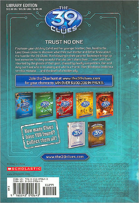 In Too Deep (The 39 Clues Series #6)