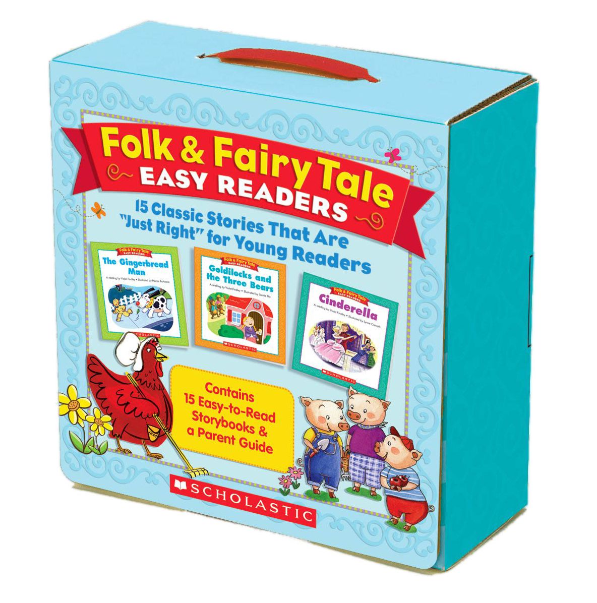 Folk & Fairy Tale Easy Readers (Parent Pack): 15 Classic Stories That Are "Just Right" for Young Readers