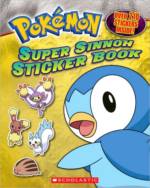 Super Sinnoh Sticker Book (Pokemon Series)