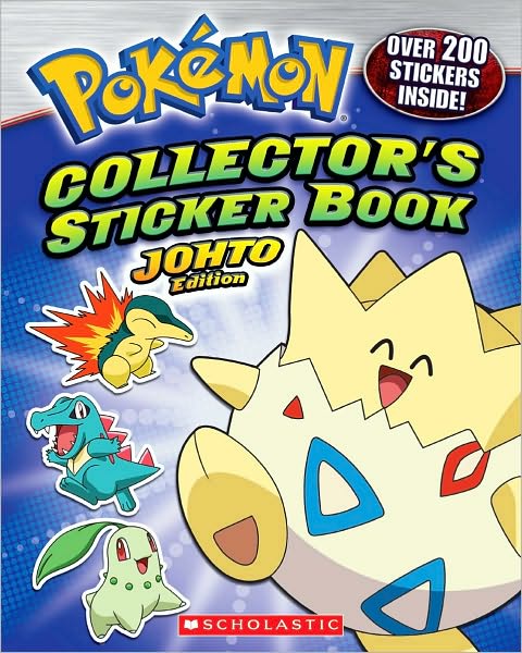 Pokemon Collector's Sticker Book: Johto Edition