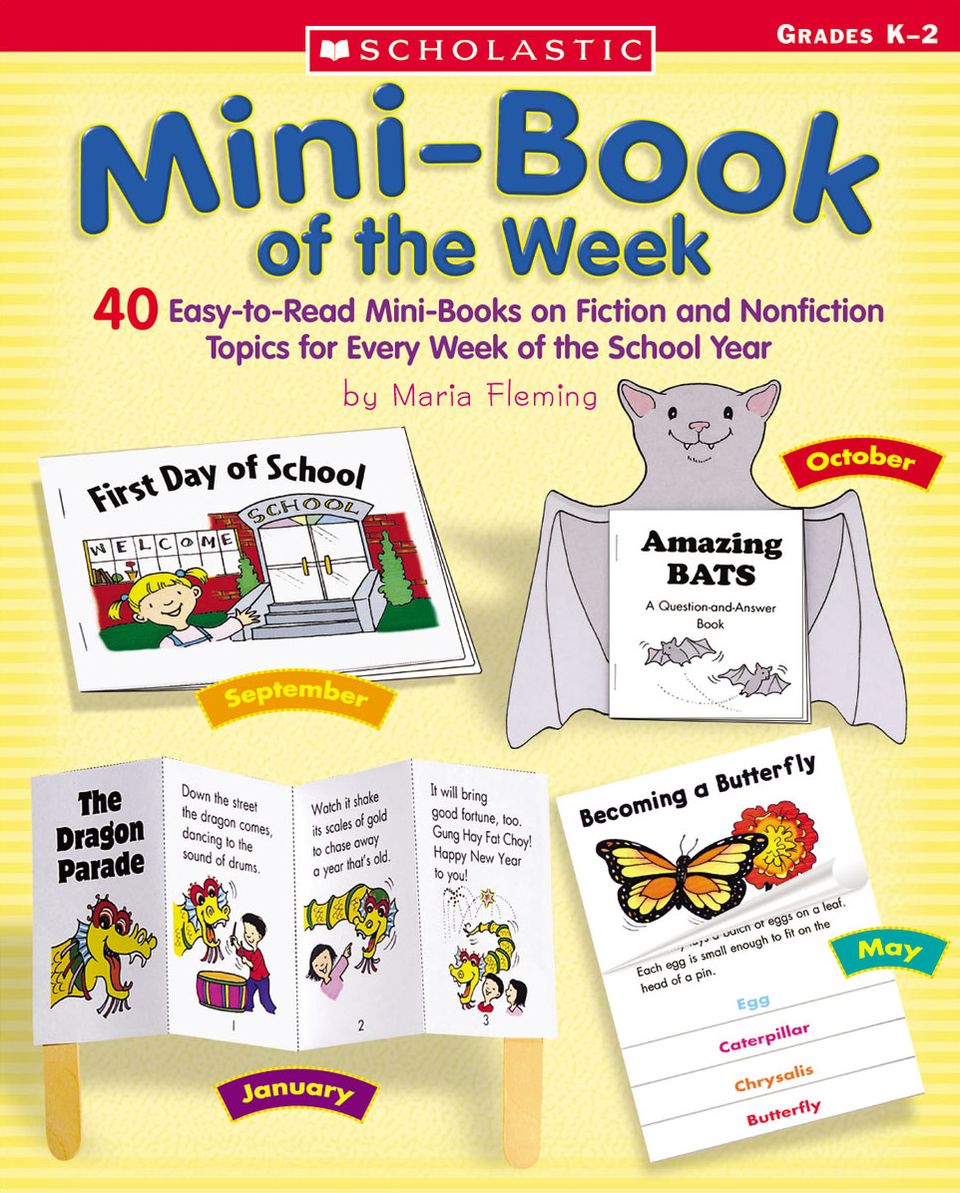Mini-Book of the Week: 40 Easy-to-Read Mini-Books on Fiction and Nonfiction Topics for Every Week of the School Year (PagePerfect NOOK Book)