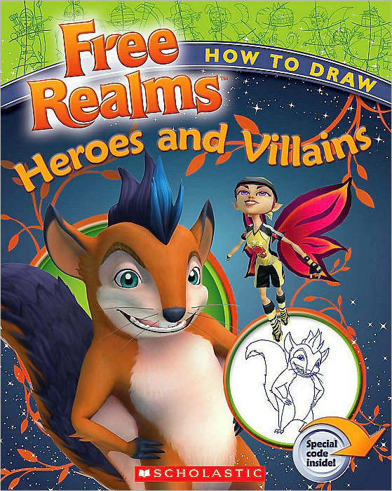How To Draw Freerealms' Heroes And Villains