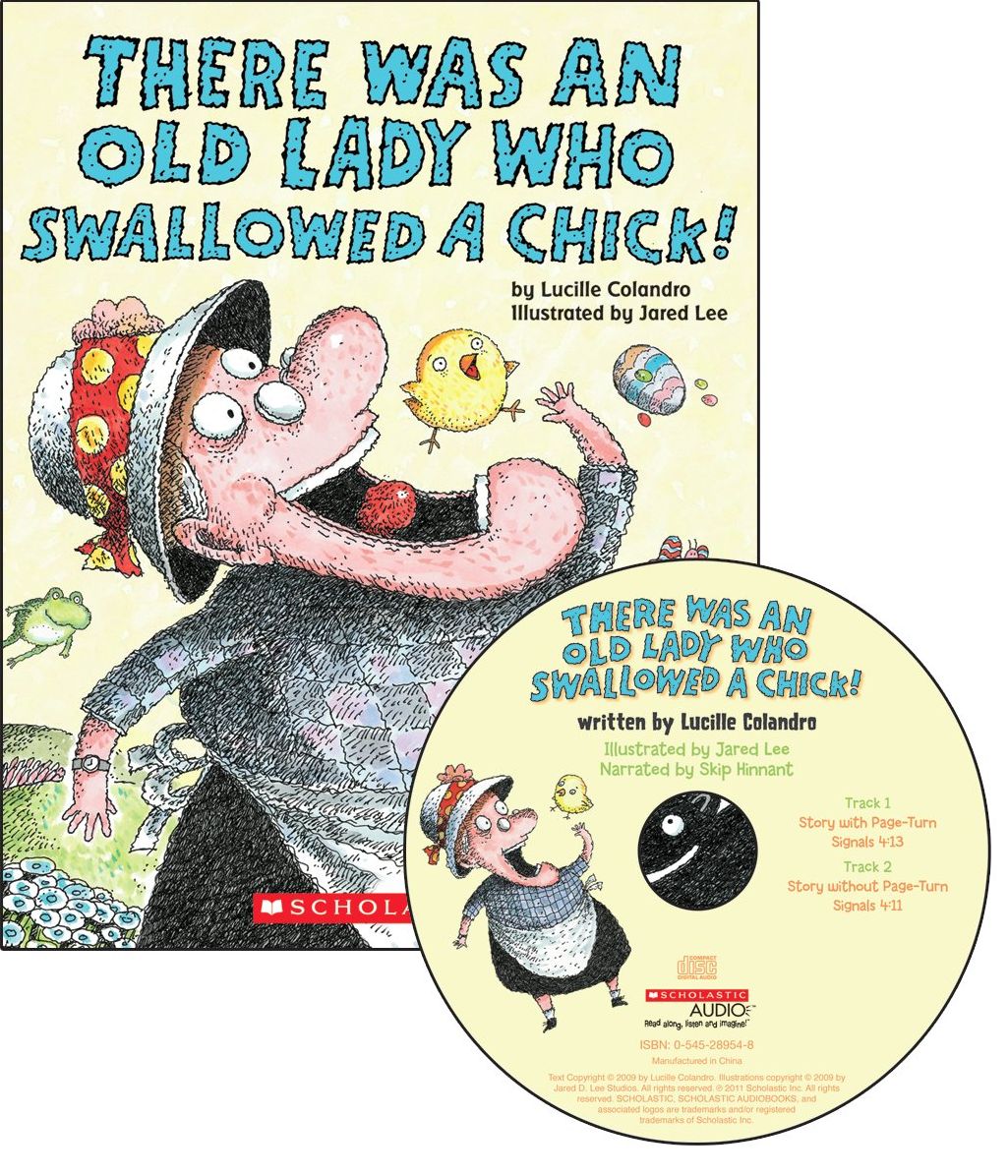 There Was an Old Lady Who Swallowed A Chick!