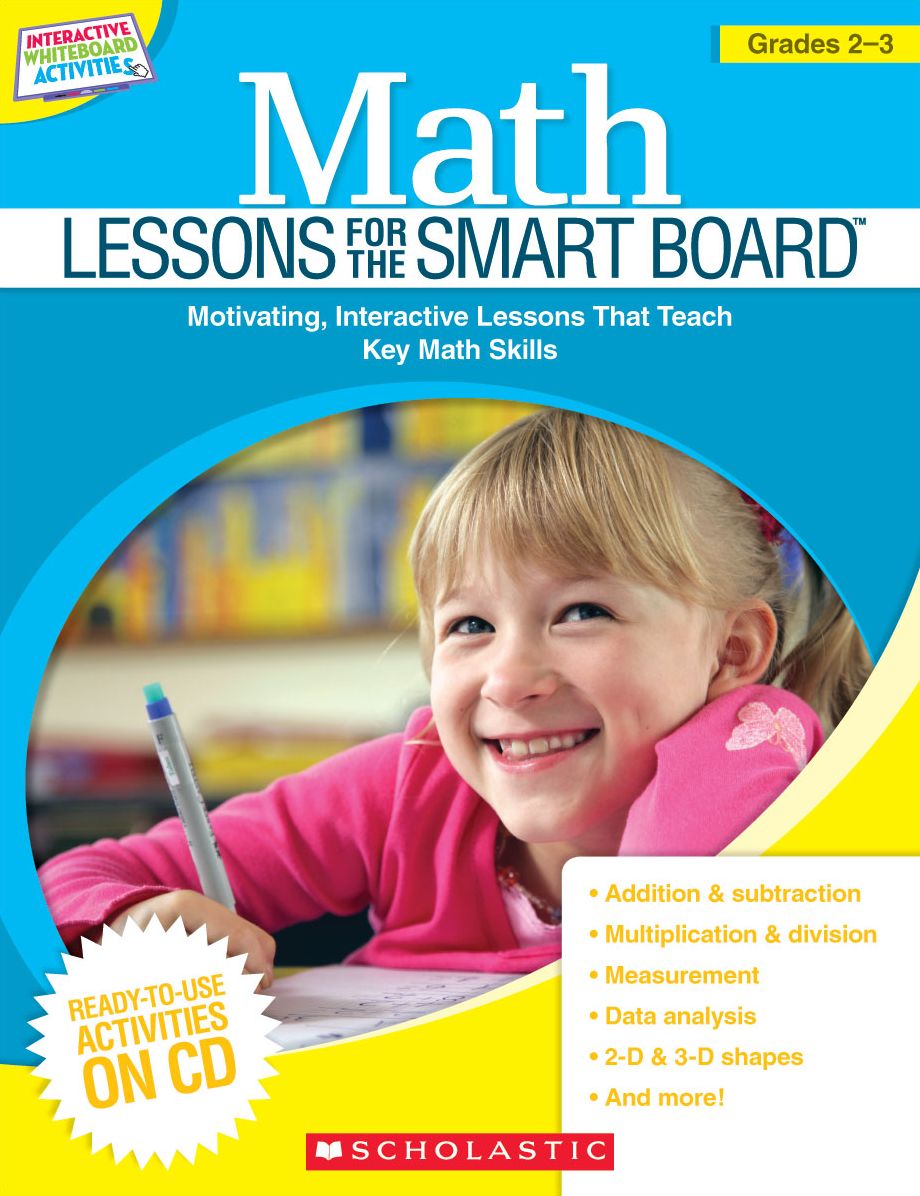 Math Lessons for the Smart Board: Grades 2-3