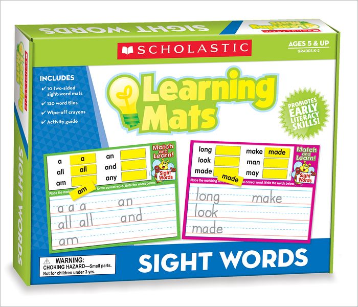 Sight Words Learning Mats