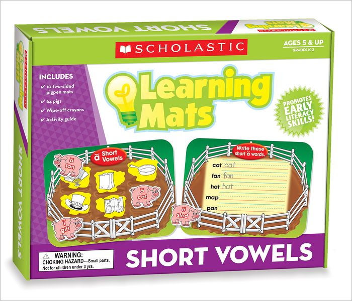 Short Vowels Learning Mats