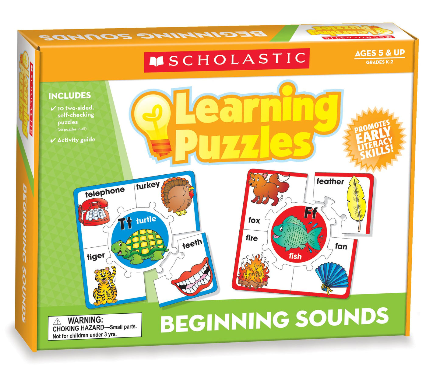 Beginning Sounds Learning Puzzles