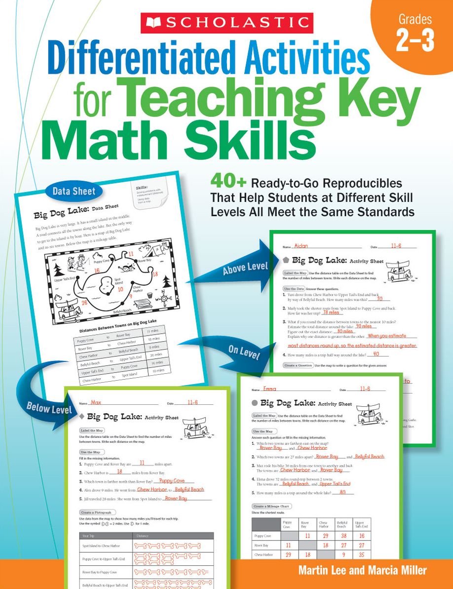 Differentiated Activities for Teaching Key Math Skills: Grades 2-3: 40+ Ready-to-Go Reproducibles That Help Students at Different Skill Levels All Meet the Same Standards