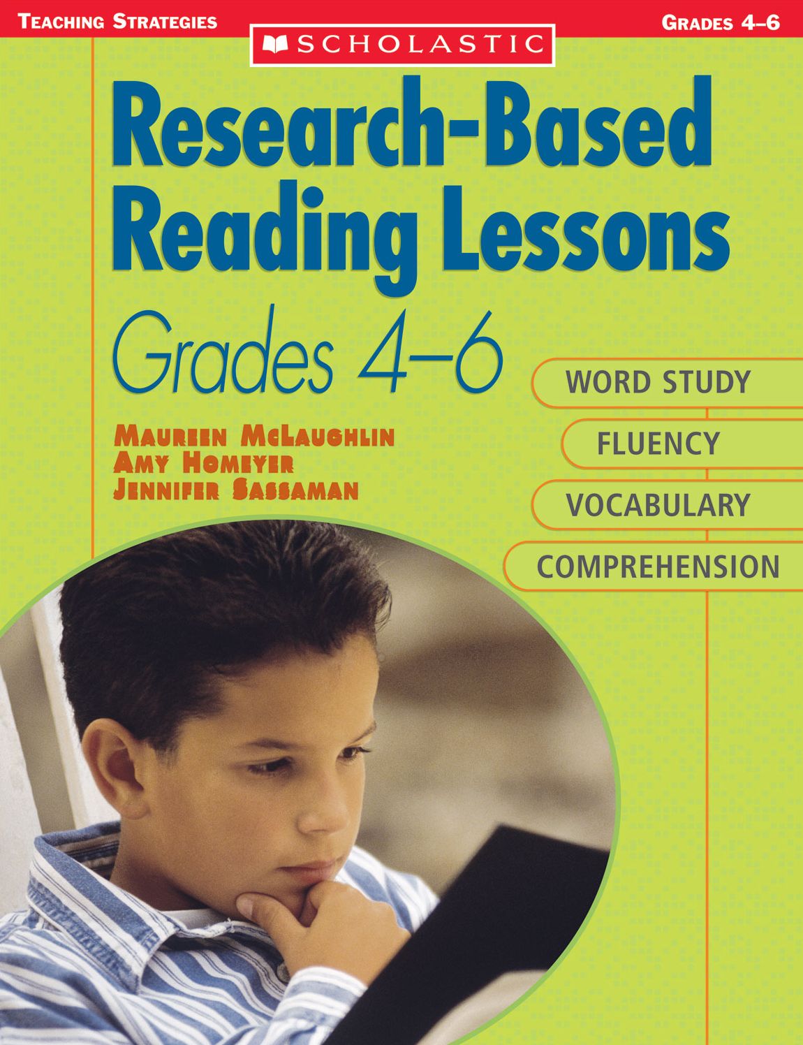 Research-Based Reading Lessons for 4-6: Word Study, Fluency, Vocabulary, and Comprehension (PagePerfect NOOK Book)