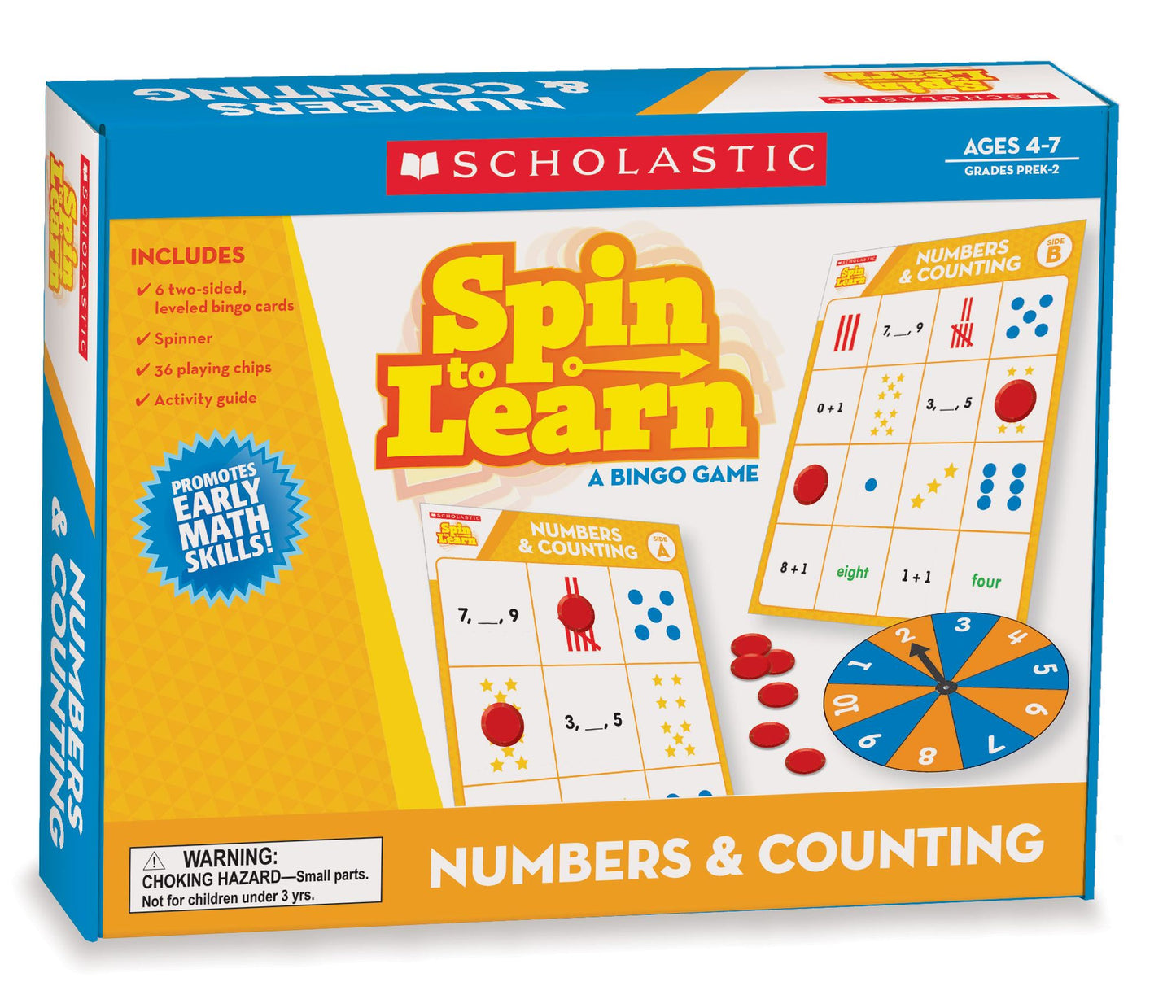 Spin-to-Learn: Numbers & Counting Spin-to-Learn Game