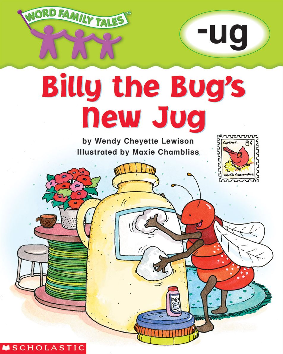 Billy the Bug's New Jug (-ug) (PagePerfect NOOK Book)