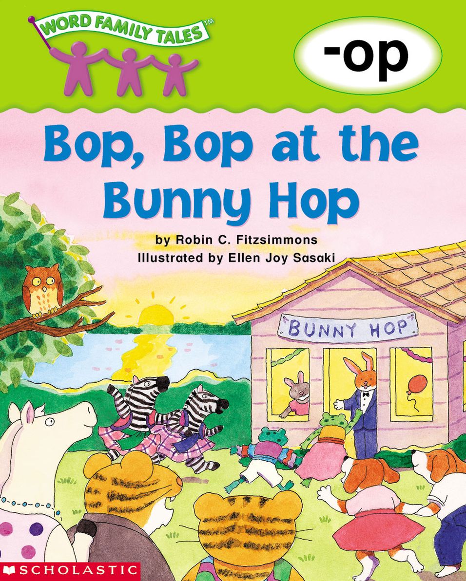 Bop, Bop at the Bunny Hop (-op) (PagePerfect NOOK Book)