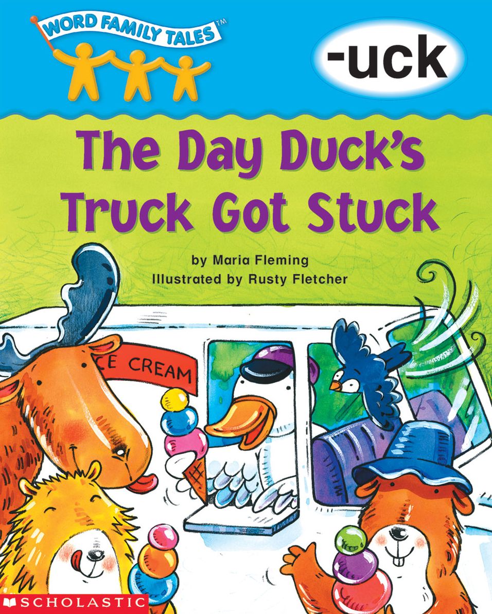 The Day Duck's Truck Got Stuck (-uck) (PagePerfect NOOK Book)