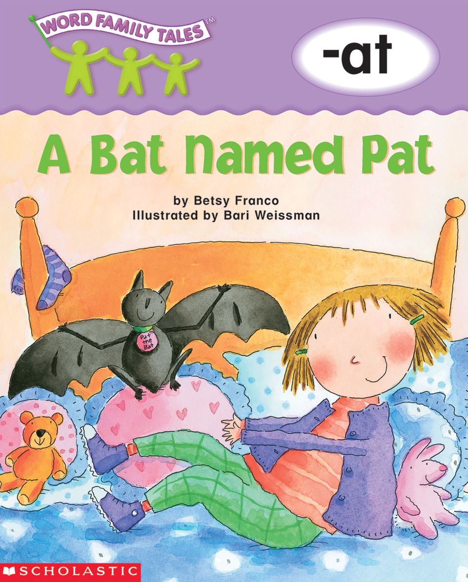 A Bat Named Pat (-at) (PagePerfect NOOK Book)