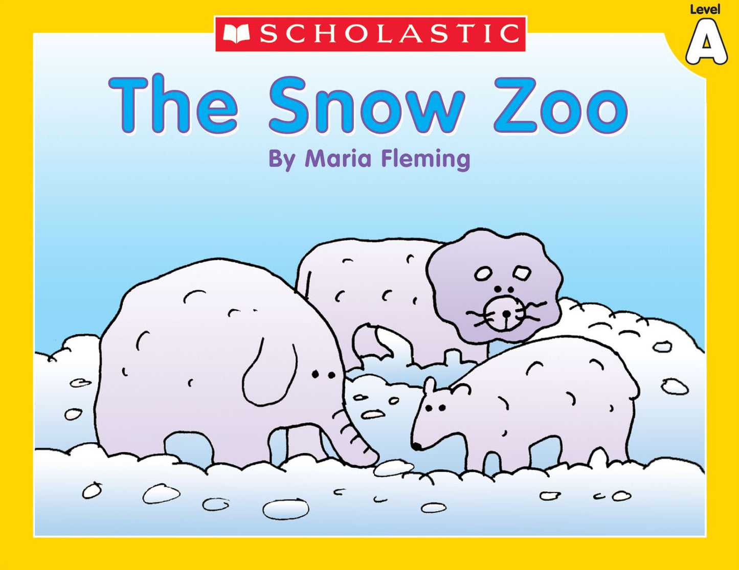 Little Leveled Readers: The Snow Zoo (Level A): Just the Right Level to Help Young Readers Soar! (PagePerfect NOOK Book)