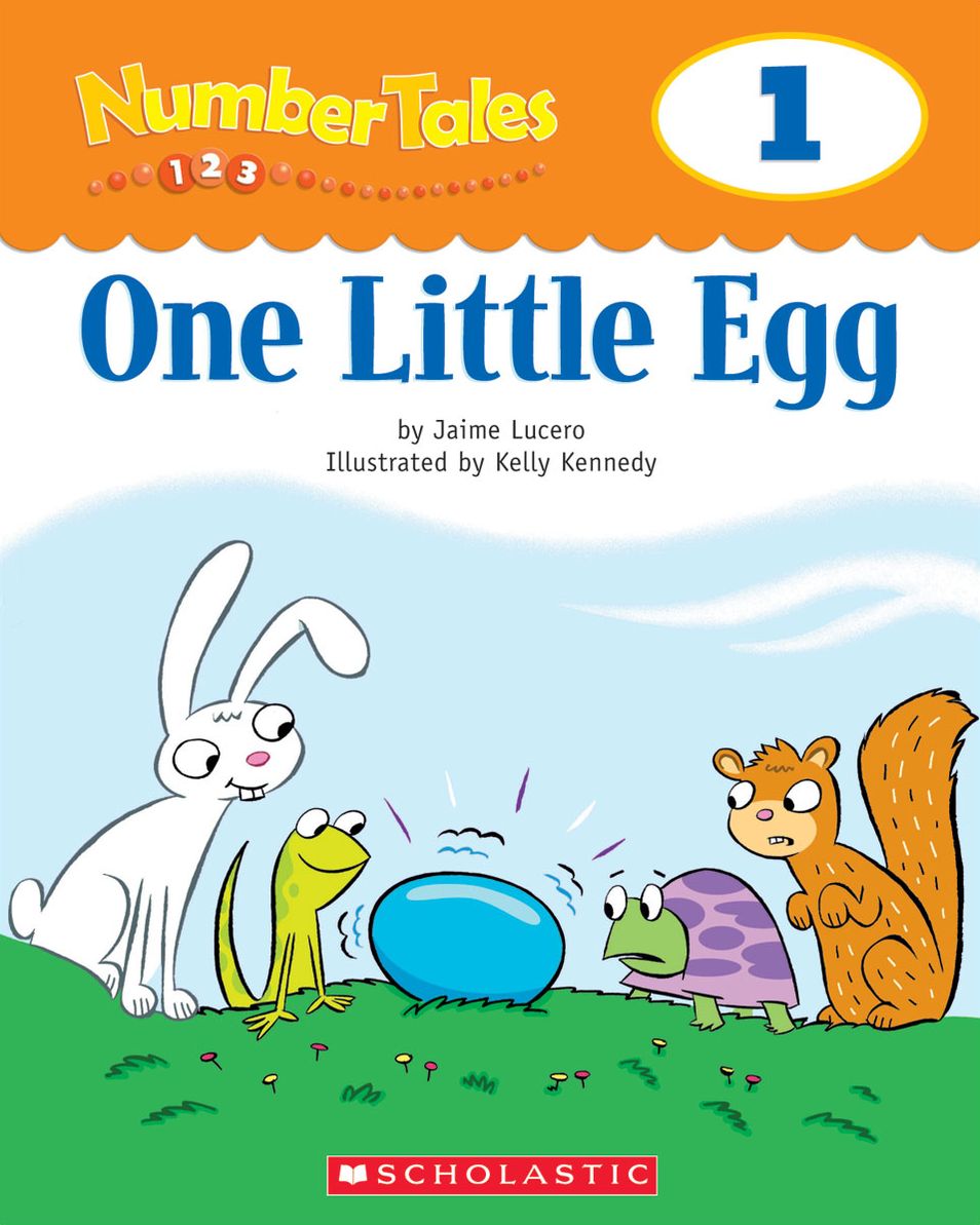Number Tales: One Little Egg (PagePerfect NOOK Book)