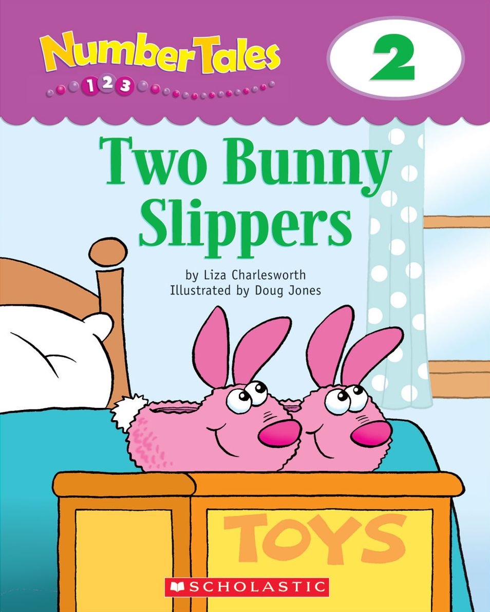 Number Tales: Two Bunny Slippers (PagePerfect NOOK Book)