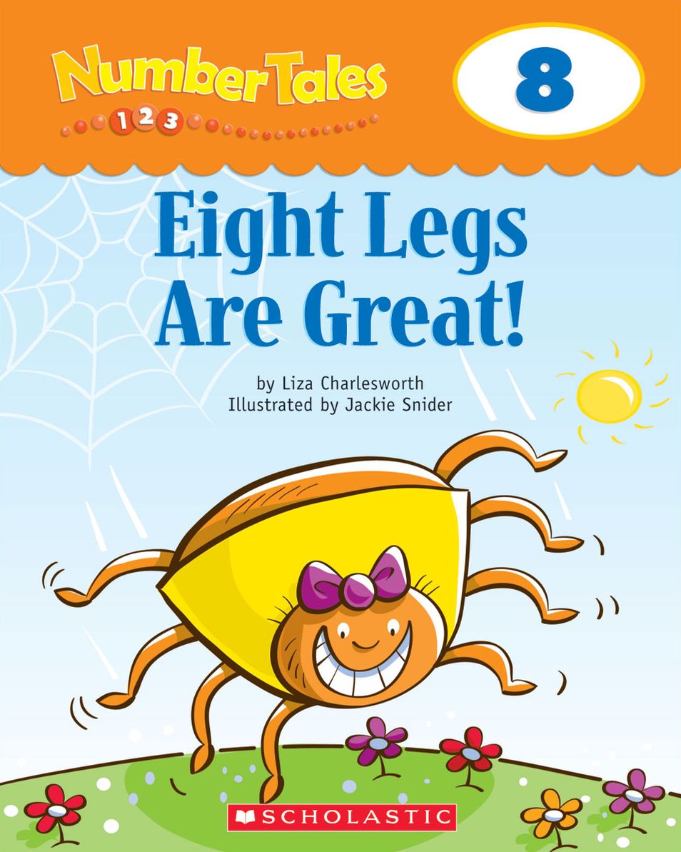 Number Tales: Eight Legs Are Great! (PagePerfect NOOK Book)