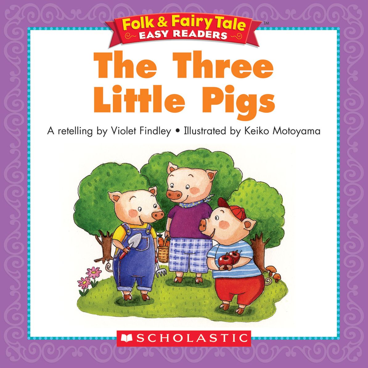 Folk & Fairy Tale Easy Readers: The Three Little Pigs (PagePerfect NOOK Book)